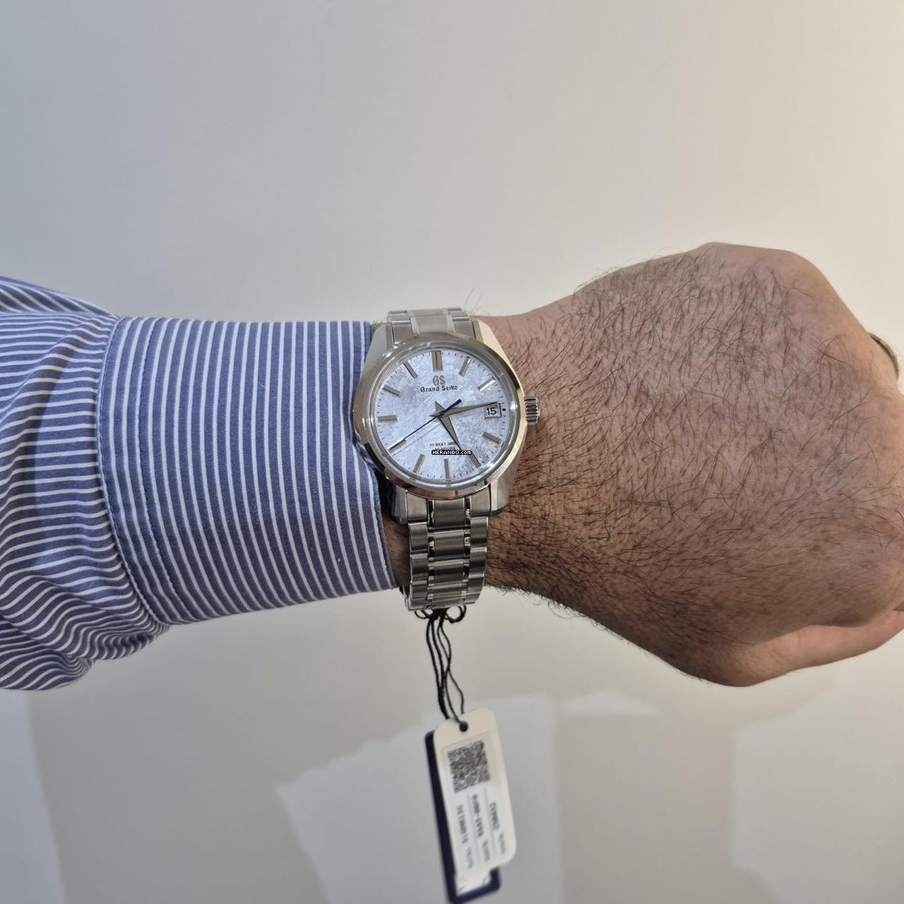 Thumbnail von Grand Seiko Heritage Collection Snowscape Heritage 80 Hour Power Reserve 40mm Automático Completo