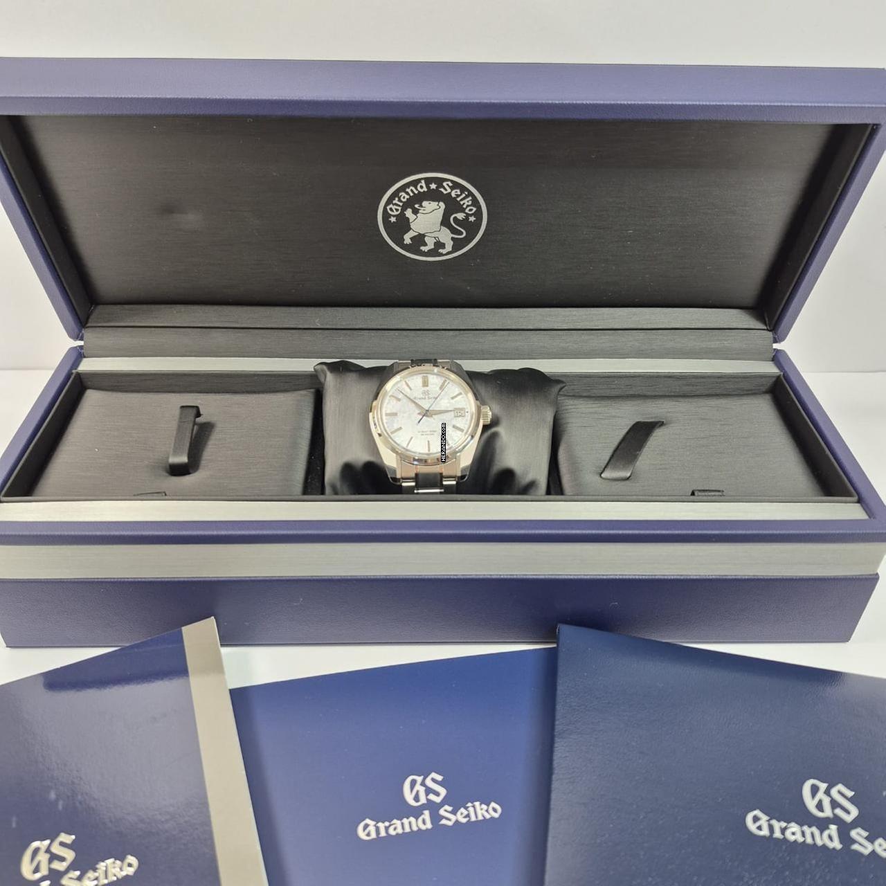 Thumbnail von Grand Seiko Heritage Collection Snowscape Heritage 80 Hour Power Reserve 40mm Automático Completo