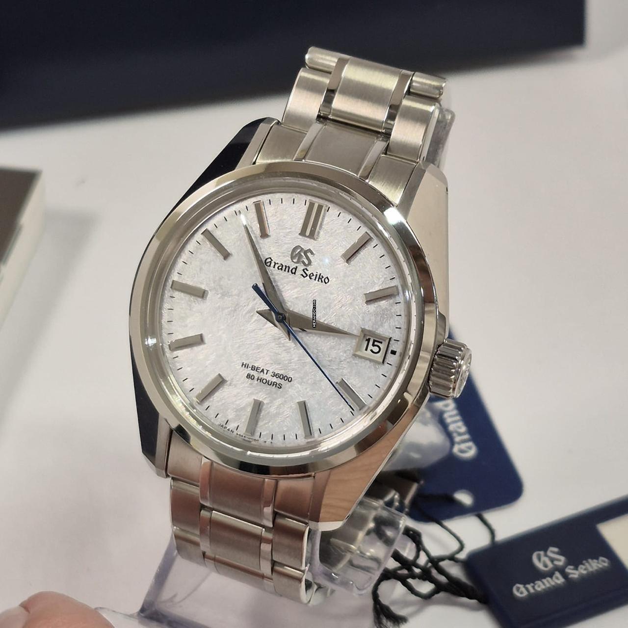 Thumbnail von Grand Seiko Heritage Collection Snowscape Heritage 80 Hour Power Reserve 40mm Automático Completo