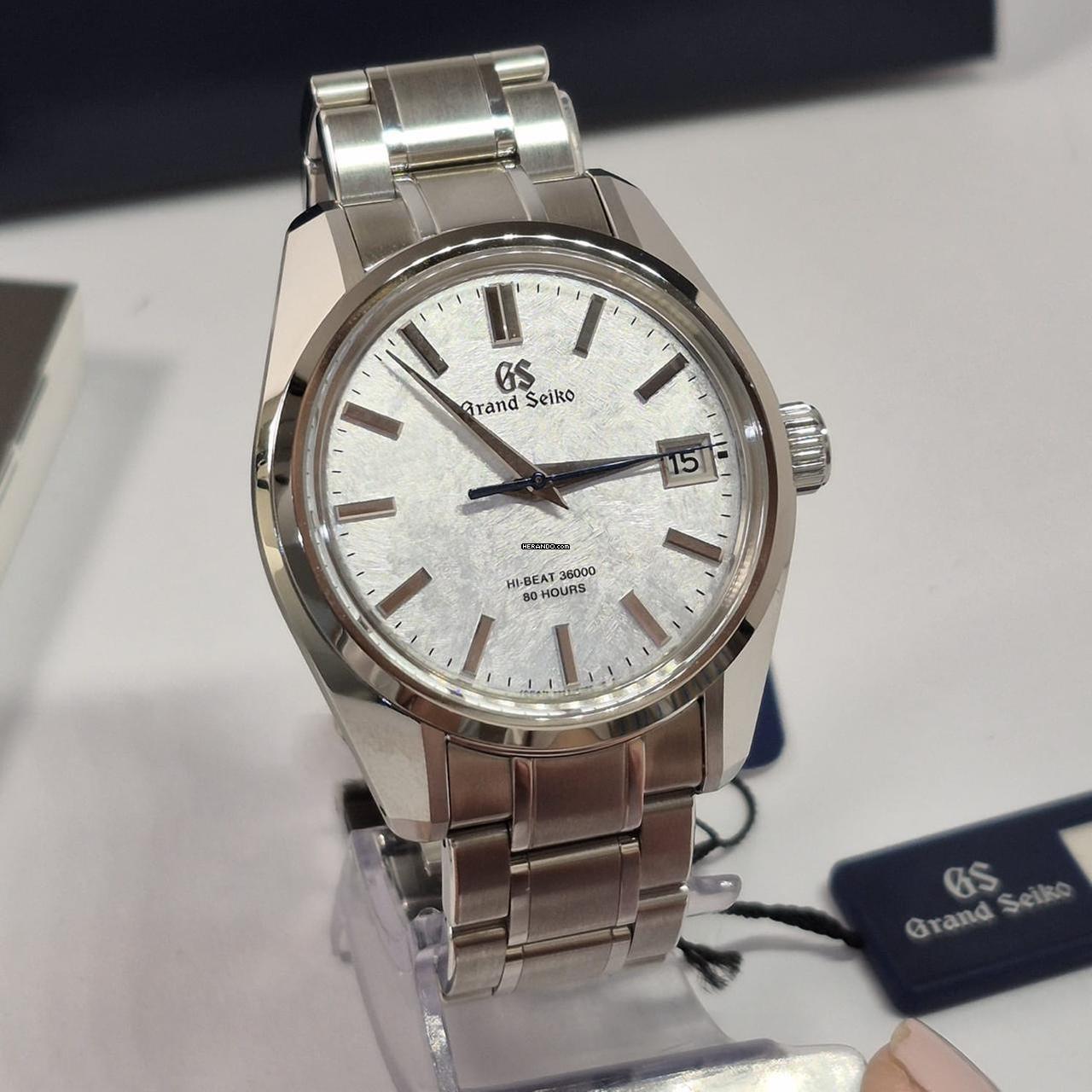 Thumbnail von Grand Seiko Heritage Collection Snowscape Heritage 80 Hour Power Reserve 40mm Automático Completo