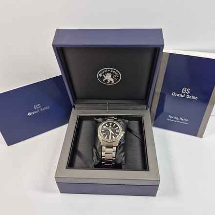  Grand Seiko Evolution 9 Collection GMT Spring Drive 41mm Titanium Completo 