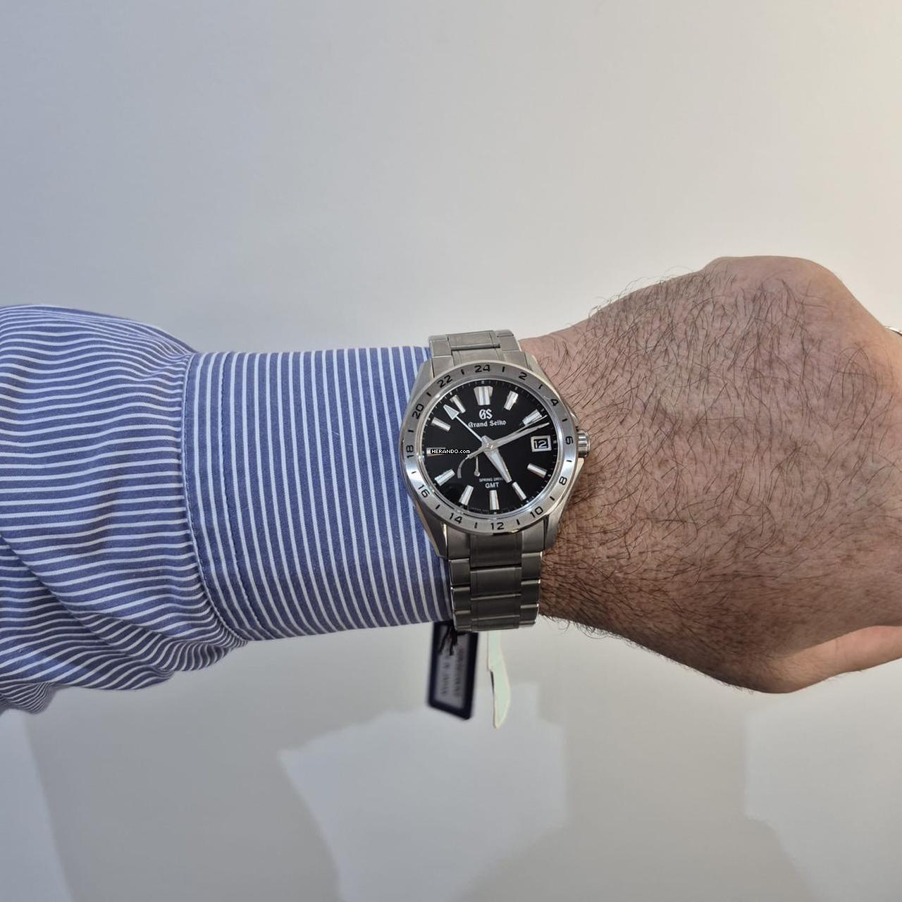 Thumbnail von Grand Seiko Evolution 9 Collection GMT Spring Drive 41mm Titanium Completo