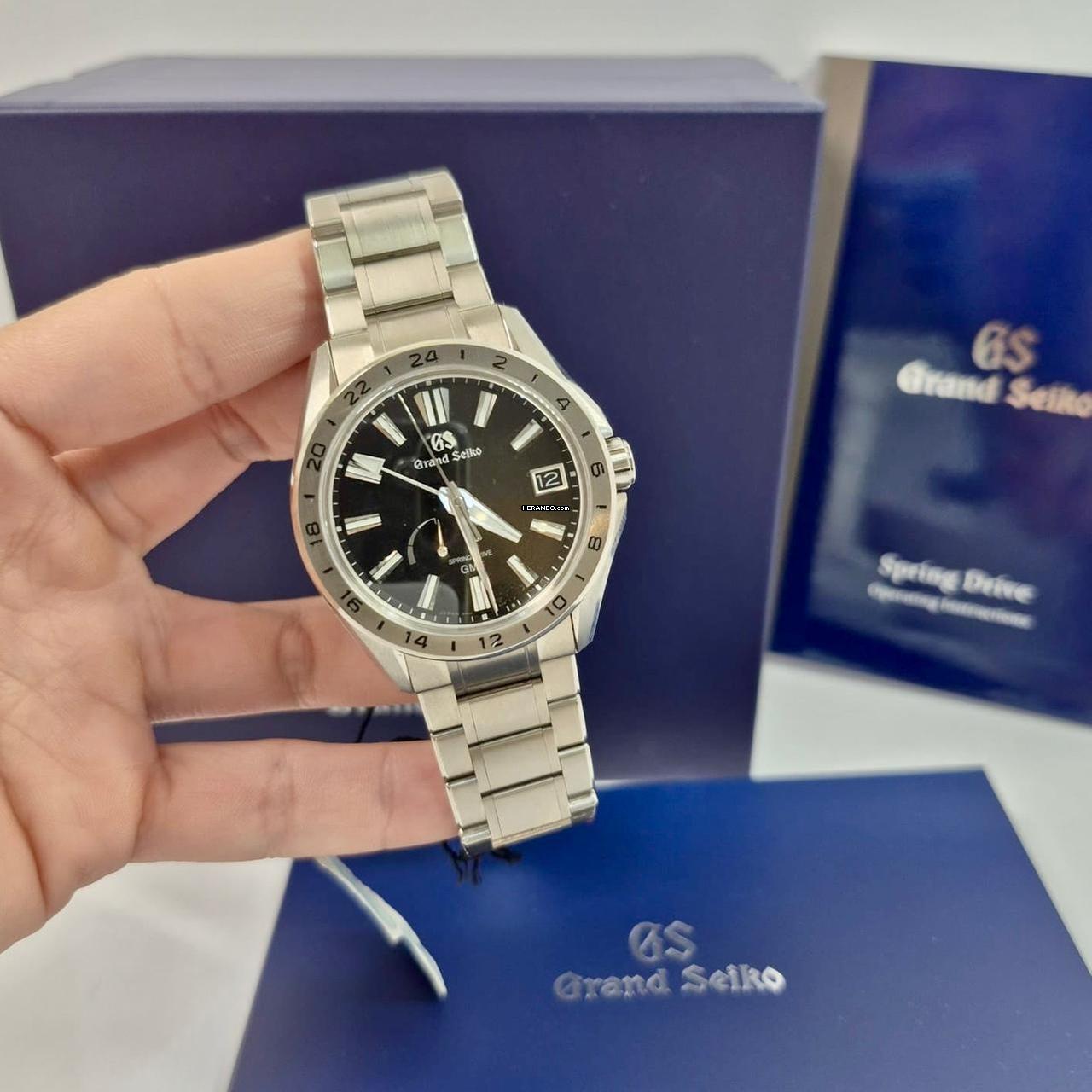 Thumbnail von Grand Seiko Evolution 9 Collection GMT Spring Drive 41mm Titanium Completo