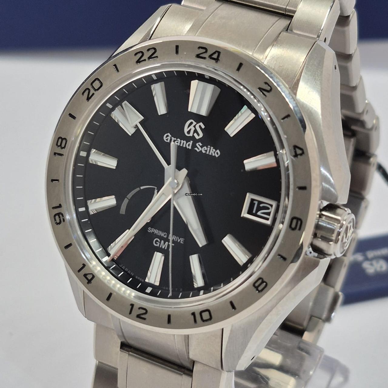 Thumbnail von Grand Seiko Evolution 9 Collection GMT Spring Drive 41mm Titanium Completo