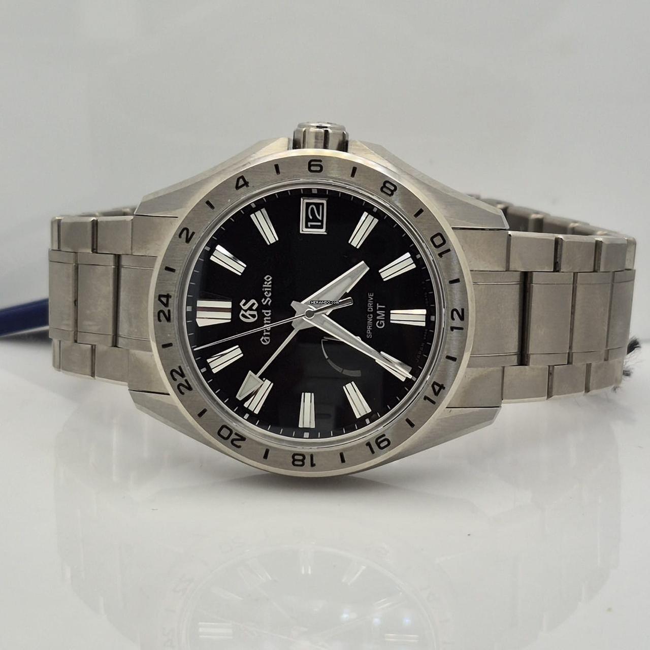 Thumbnail von Grand Seiko Evolution 9 Collection GMT Spring Drive 41mm Titanium Completo