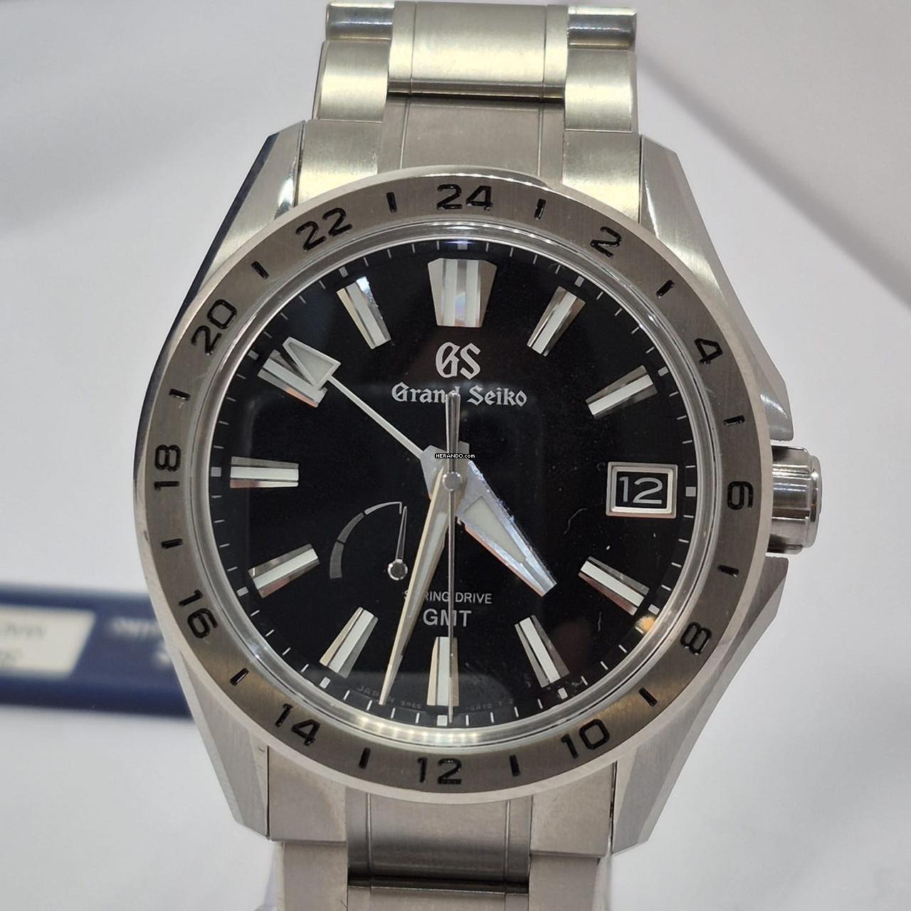 Thumbnail von Grand Seiko Evolution 9 Collection GMT Spring Drive 41mm Titanium Completo