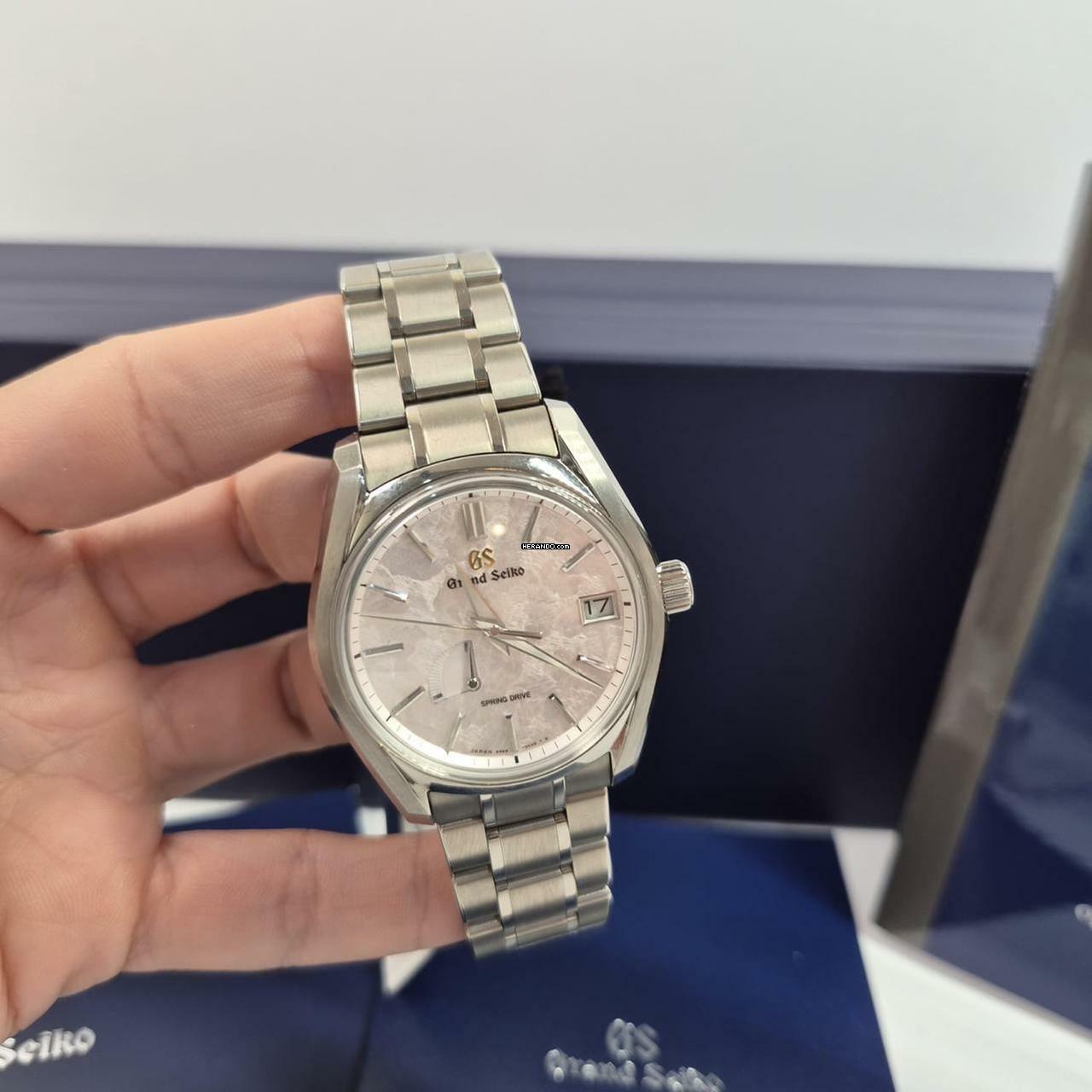 Thumbnail von Grand Seiko Heritage Collection Shunbun Heritage 4-Seasons 40mm Automático Completo