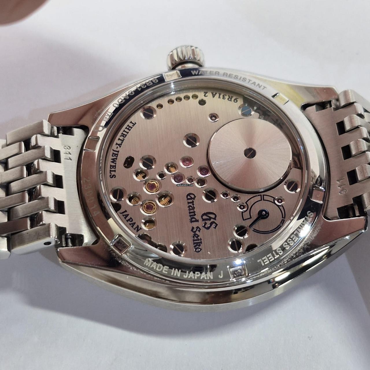 Thumbnail von Grand Seiko Elegance Collection Omiwatari Elegance 38mm Corda Spring Drive Completo