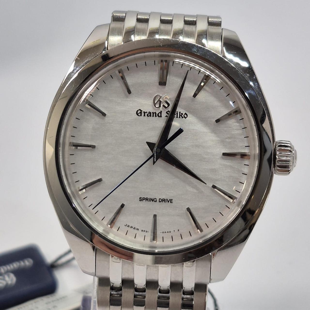 Thumbnail von Grand Seiko Elegance Collection Omiwatari Elegance 38mm Corda Spring Drive Completo