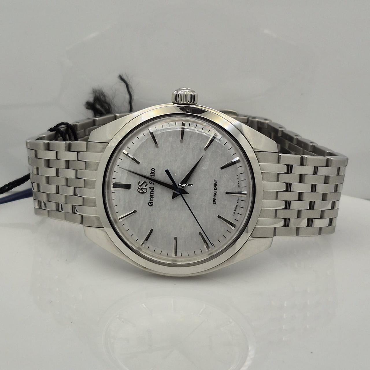 Thumbnail von Grand Seiko Elegance Collection Omiwatari Elegance 38mm Corda Spring Drive Completo