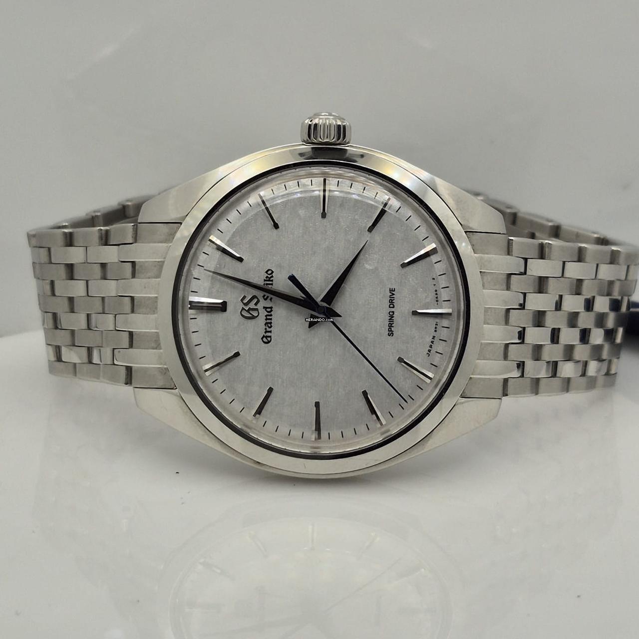 Thumbnail von Grand Seiko Elegance Collection Omiwatari Elegance 38mm Corda Spring Drive Completo