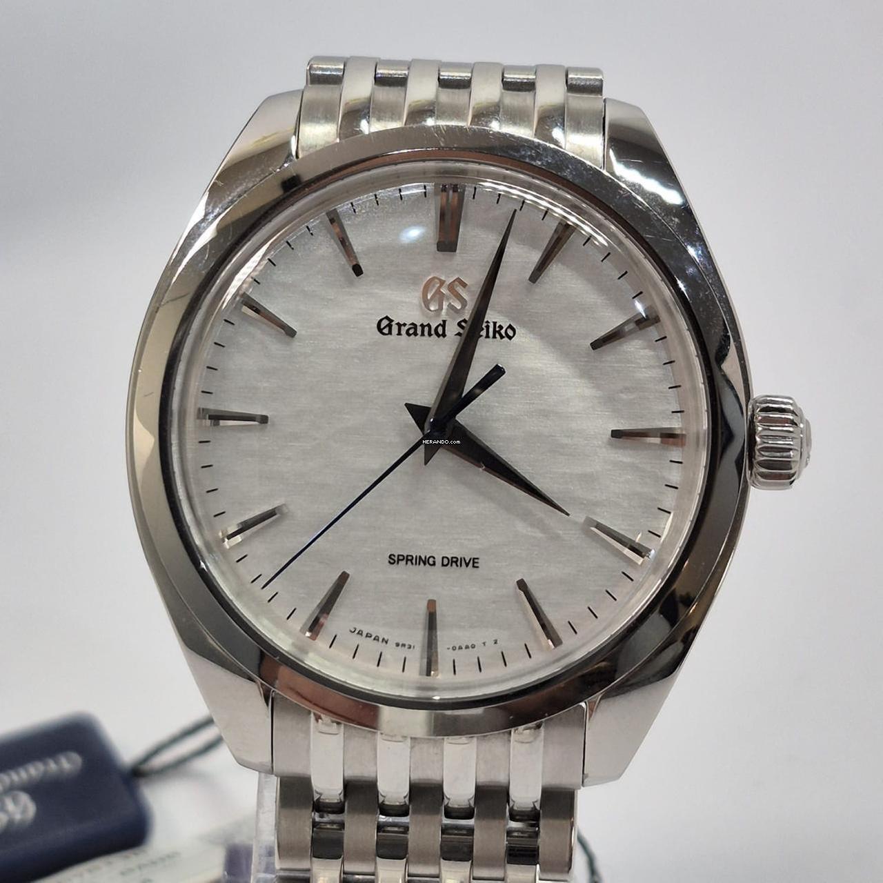 Thumbnail von Grand Seiko Elegance Collection Omiwatari Elegance 38mm Corda Spring Drive Completo