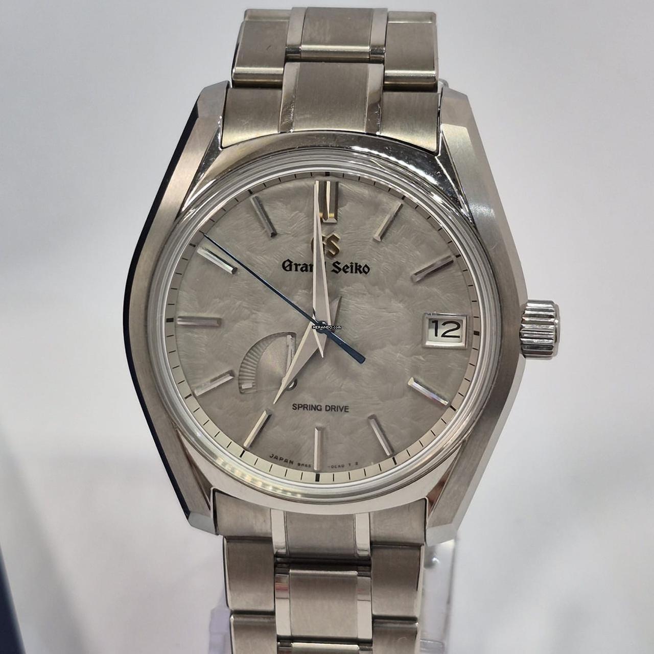 Thumbnail von Grand Seiko Heritage Collection 4-Seasons Heavy Snow Spring Drive 40mm Titanium Completo