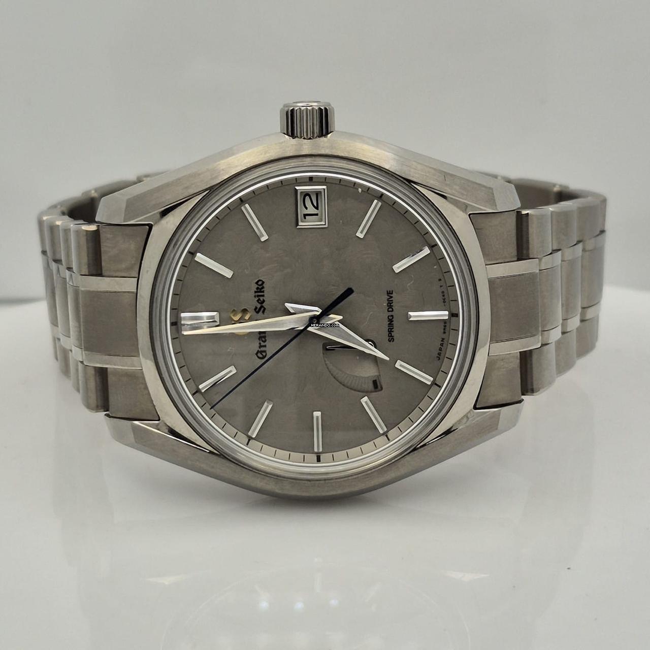 Thumbnail von Grand Seiko Heritage Collection 4-Seasons Heavy Snow Spring Drive 40mm Titanium Completo