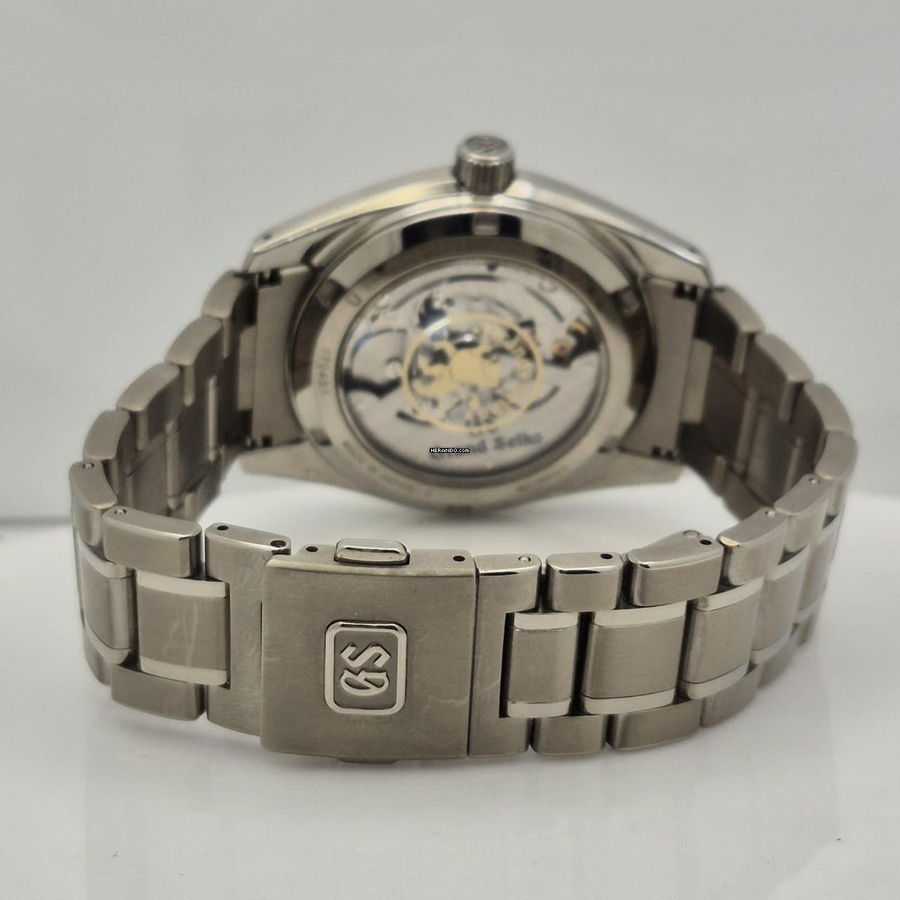 Thumbnail von Grand Seiko Heritage Collection 4-Seasons Heavy Snow Spring Drive 40mm Titanium Completo