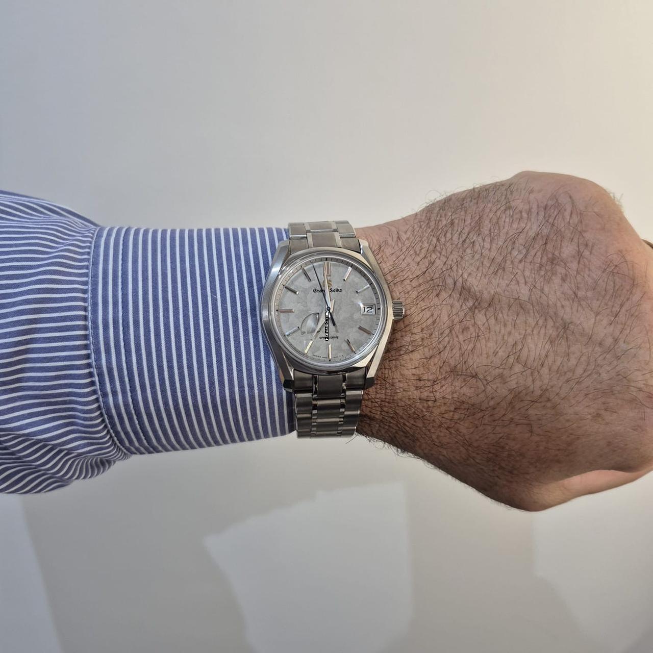 Thumbnail von Grand Seiko Heritage Collection 4-Seasons Heavy Snow Spring Drive 40mm Titanium Completo