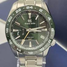 Thumbnail von Grand Seiko Sport Collection GMT Spring Drive 40mm Green Edition Automático Completo