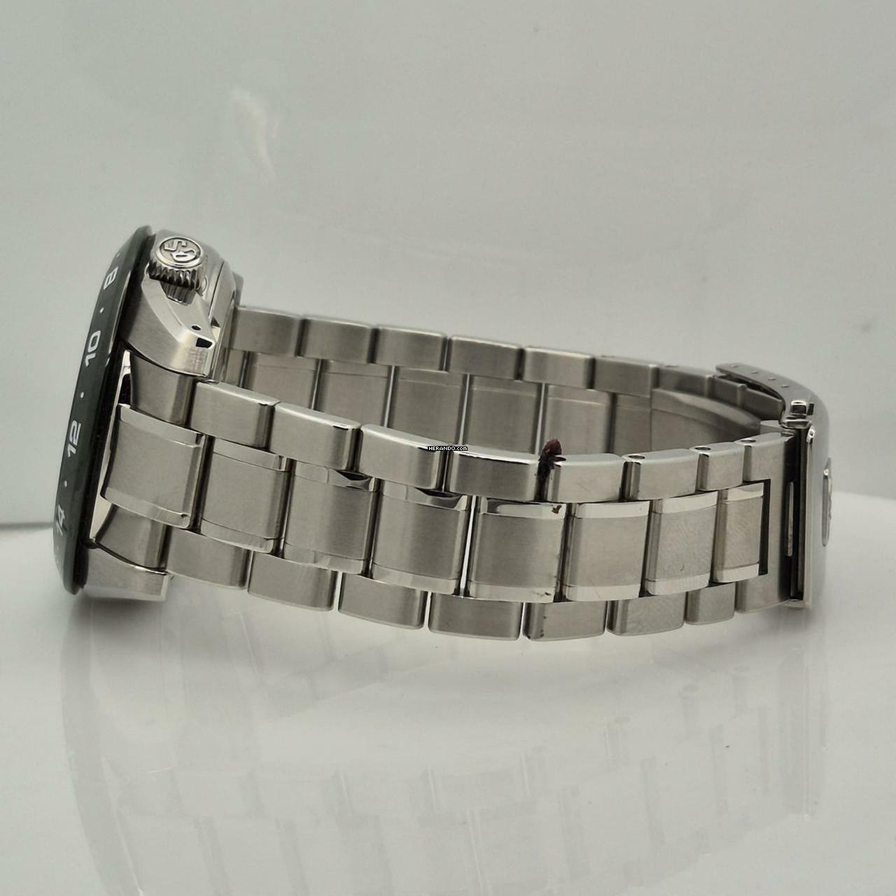 Thumbnail von Grand Seiko Sport Collection GMT Spring Drive 40mm Green Edition Automático Completo