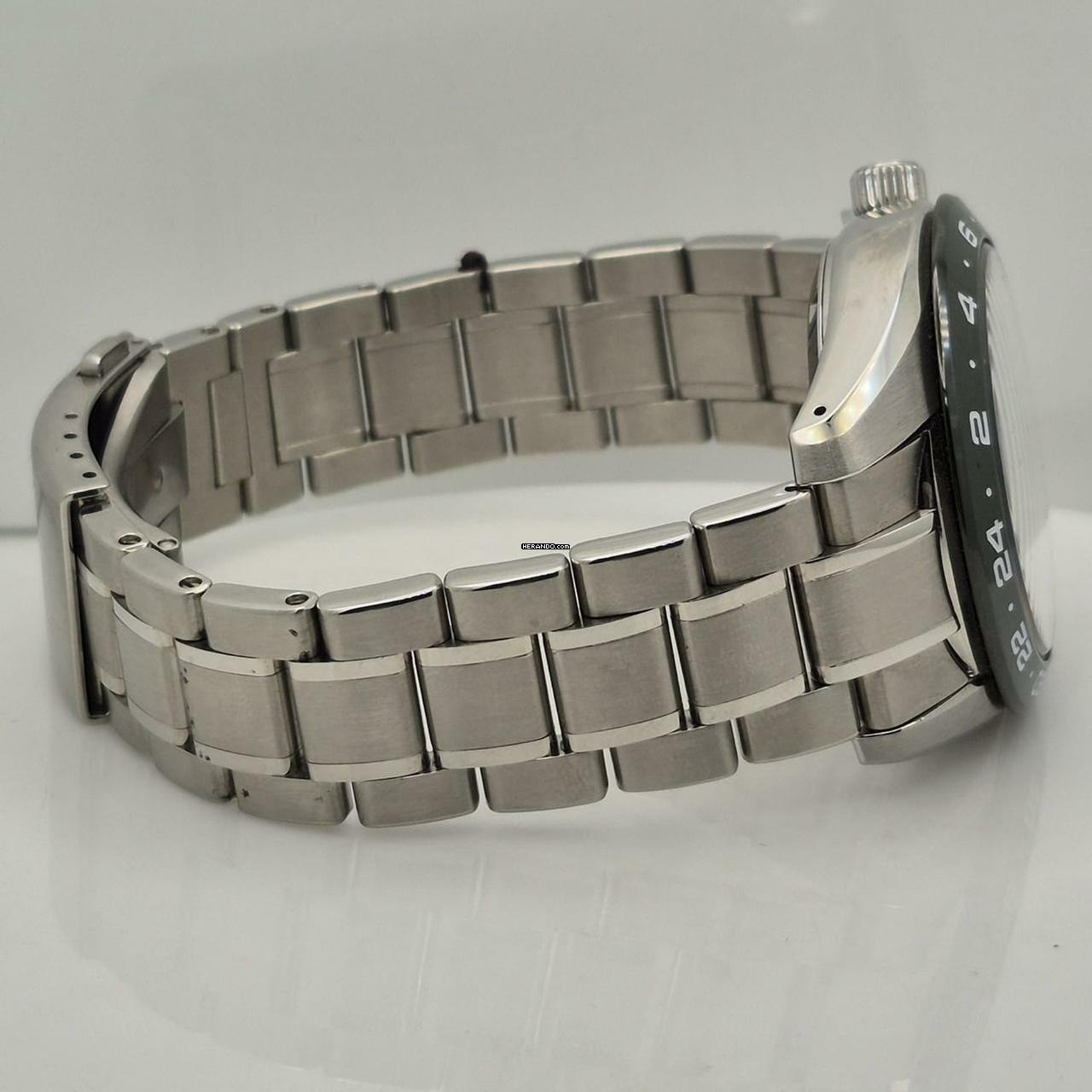 Thumbnail von Grand Seiko Sport Collection GMT Spring Drive 40mm Green Edition Automático Completo