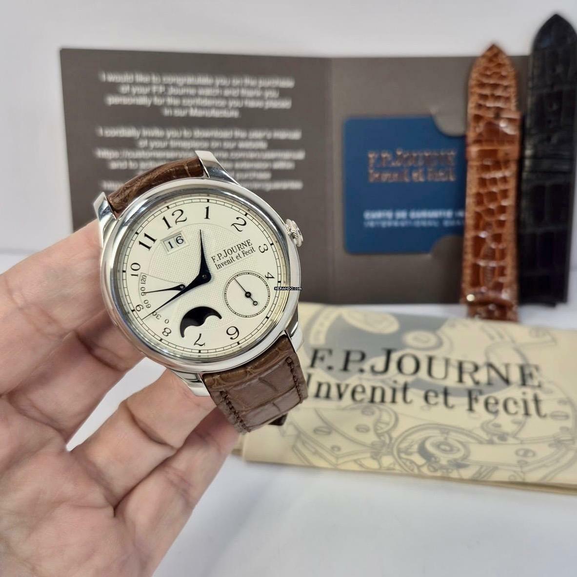  F.P.Journe Octa Lune Moonphase Power Reserve Platinum 40mm Automático 