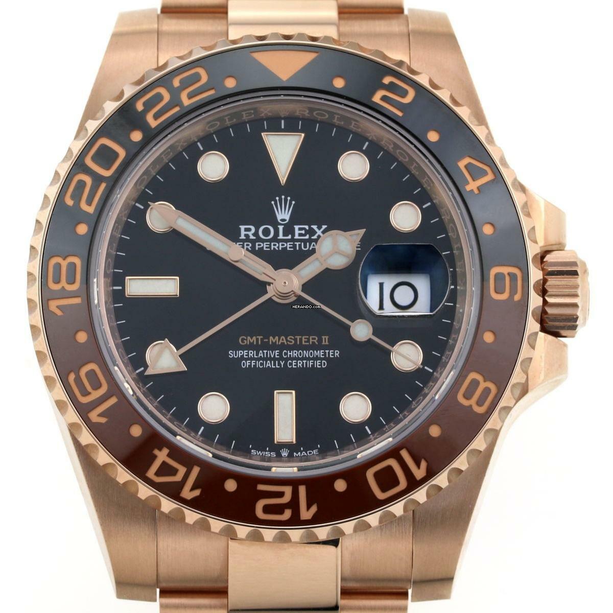 Thumbnail von Rolex GMT-Master II Rootbeer Roségold Ref.126715CHNR