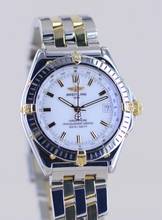 Thumbnail von Breitling Windrider Stahl Gold Pilotband white Dial Automatic 38mm Klassiker B+P