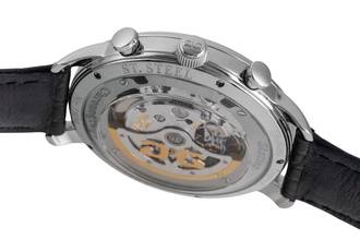 Thumbnail von Glashütte Original Sixties Chronograph Senator Sixties Chronograph Ref 1-39-34-02-22-04 Papiere 2013