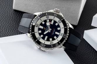 Thumbnail von Breitling Superocean Stahl Automatik Herrenuhr Ref. A17378211B1S1 B&P 2023