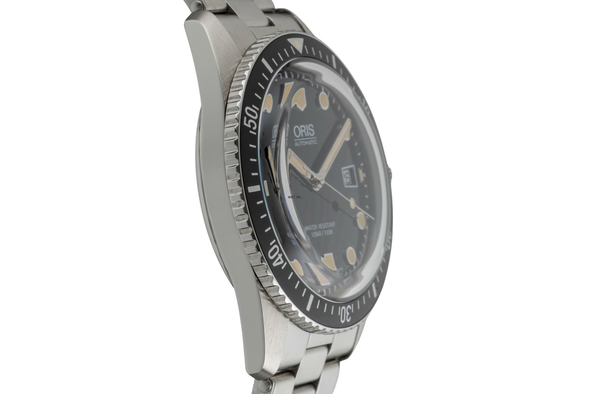 Thumbnail von Oris Divers Sixty Five Stahl Automatik Ref. 01 733 7720 4054-07 4 21 18 B&P 2023