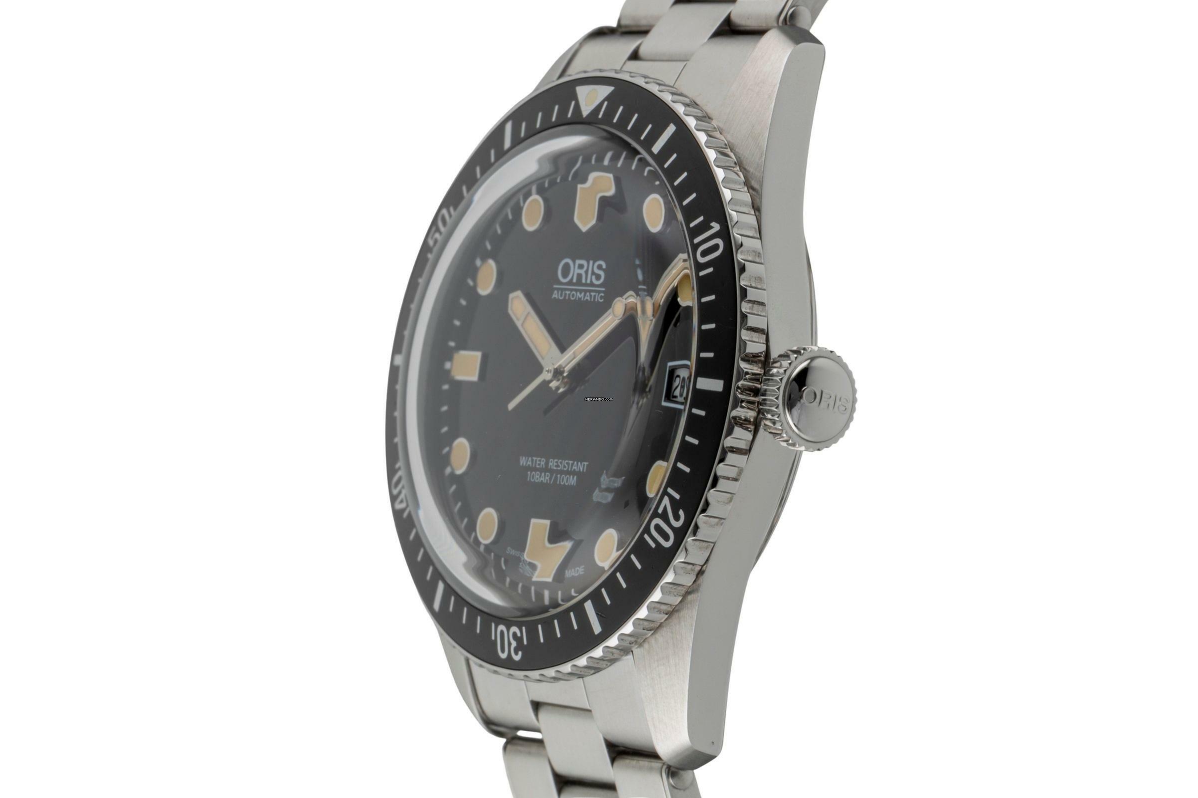 Thumbnail von Oris Divers Sixty Five Stahl Automatik Ref. 01 733 7720 4054-07 4 21 18 B&P 2023