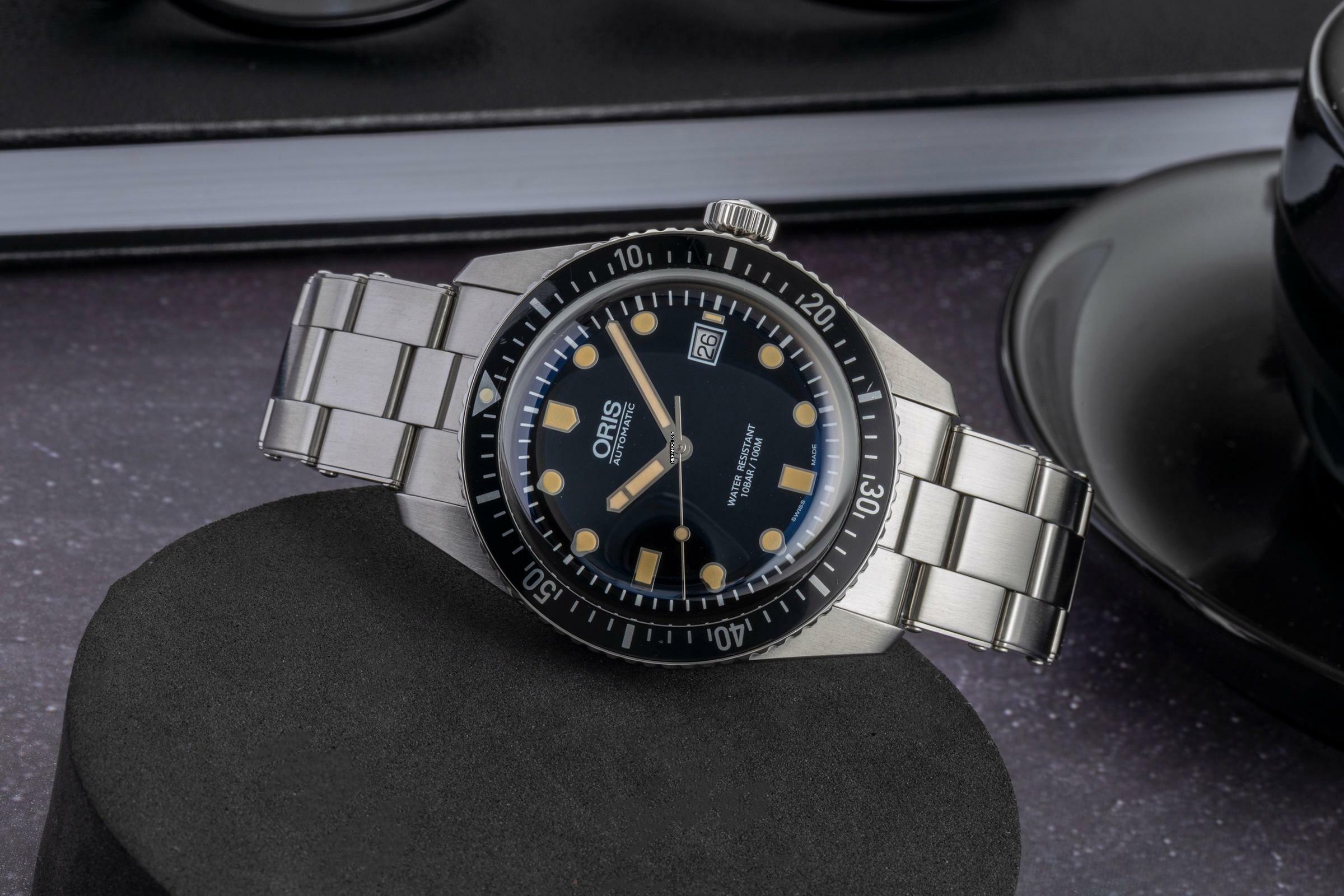 Thumbnail von Oris Divers Sixty Five Stahl Automatik Ref. 01 733 7720 4054-07 4 21 18 B&P 2023