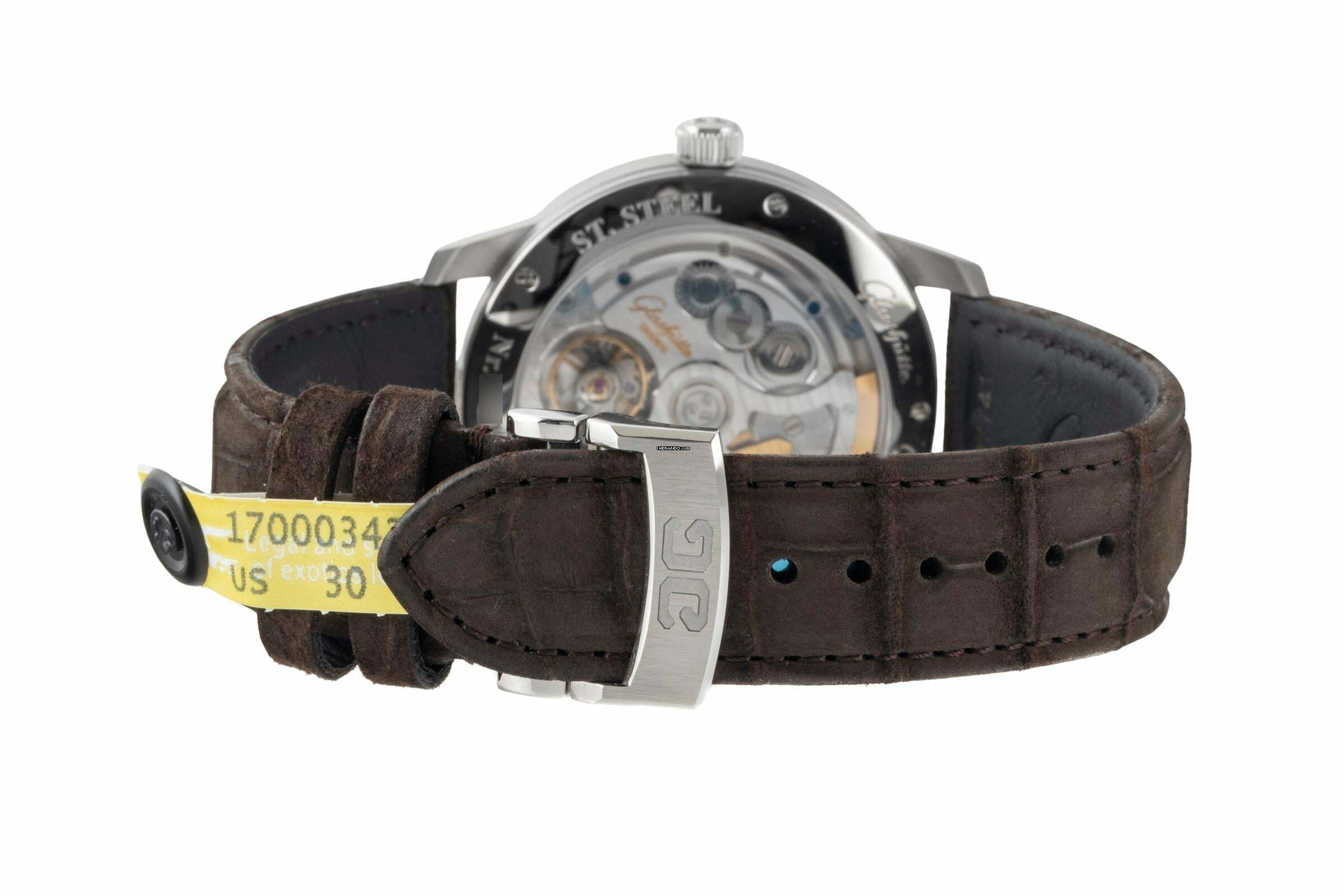 Thumbnail von Glashütte Original Senator Excellence Stahl Automatik Herrenuhr Ref. 1-36-03-05-02-51