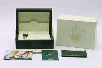 Thumbnail von Rolex Yacht-Master 35 Oyster Stahl / Platin Medium Size Ref. 168622 B&P 2011