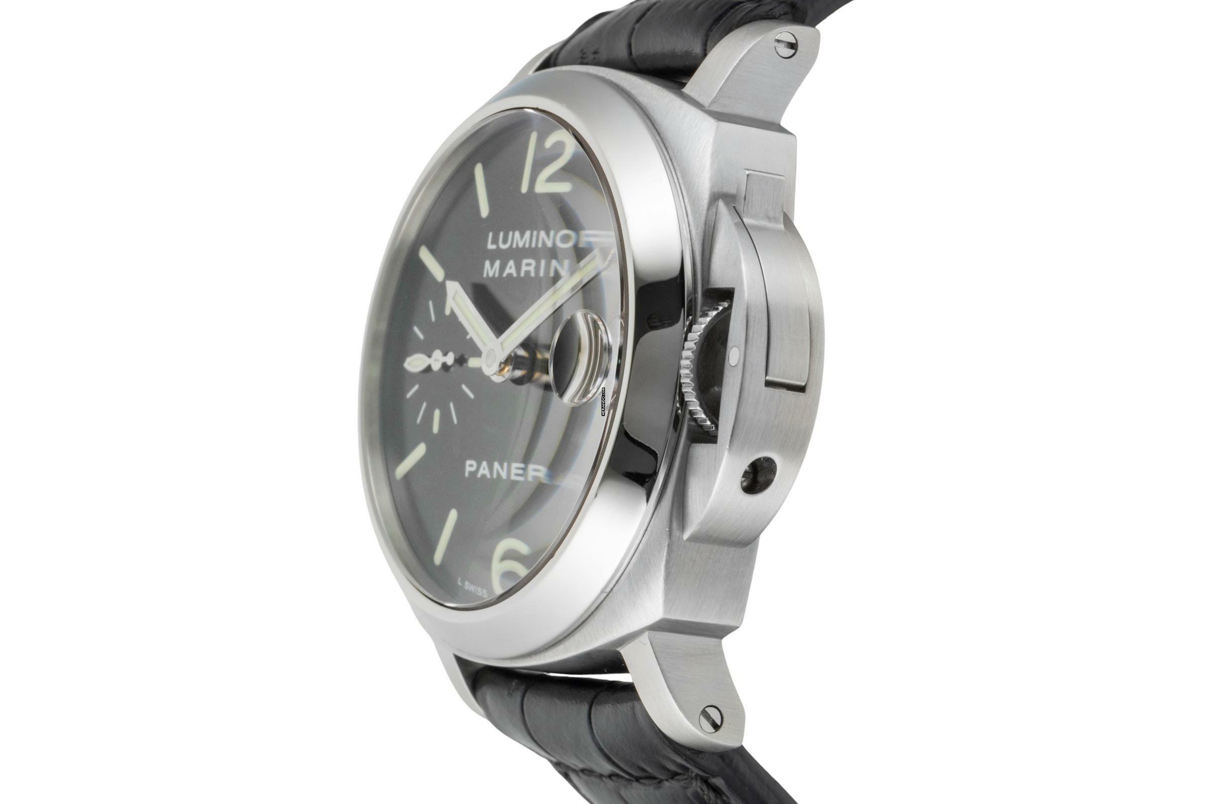 Thumbnail von Panerai Luminor Marina Automatic Stahl Automatik Herrenuhr Ref. PAM00048 B&P 2007