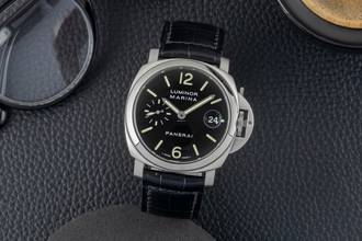 Thumbnail von Panerai Luminor Marina Automatic Stahl Automatik Herrenuhr Ref. PAM00048 B&P 2007