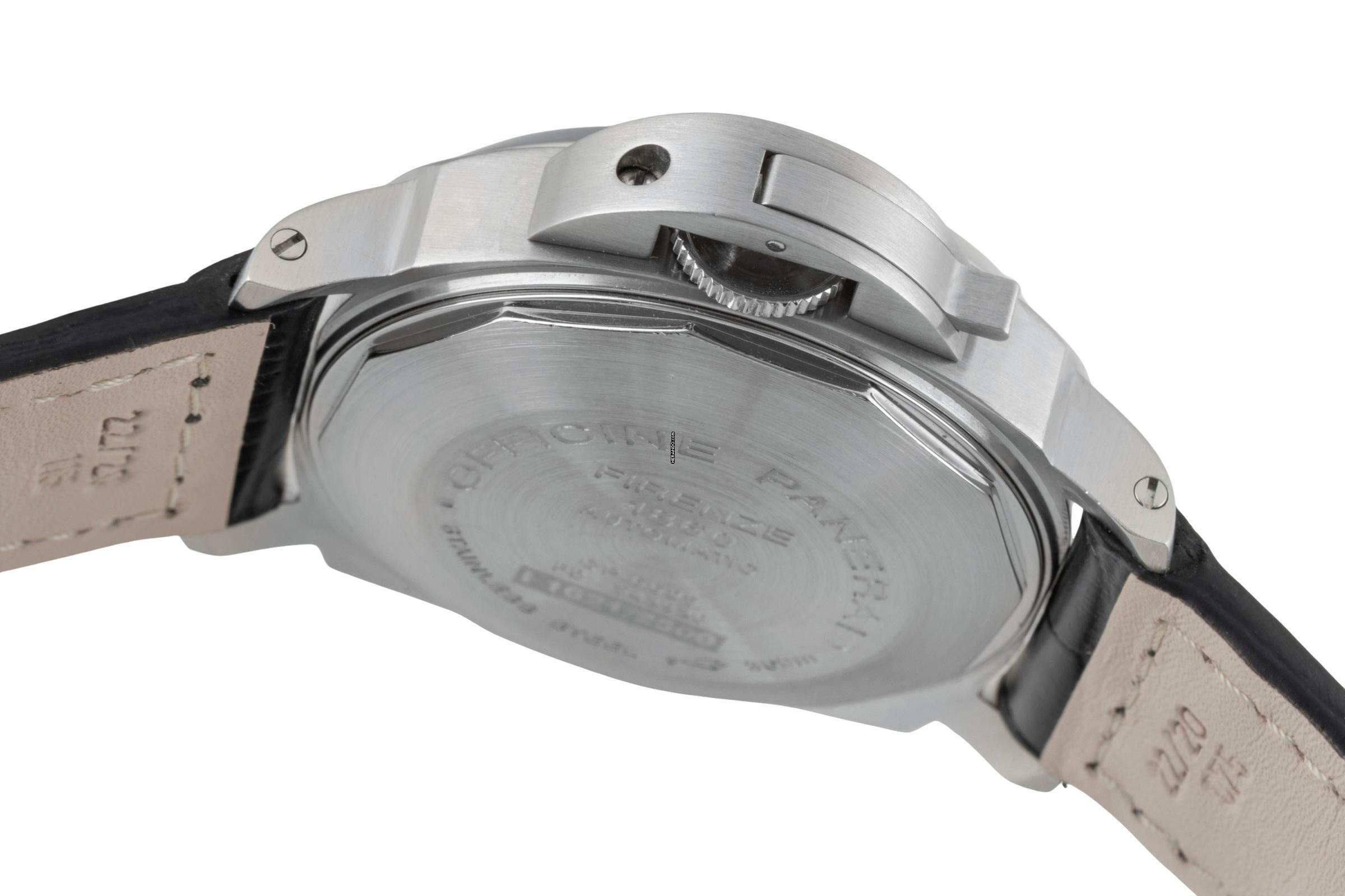 Thumbnail von Panerai Luminor Marina Automatic Stahl Automatik Herrenuhr Ref. PAM00048 B&P 2007