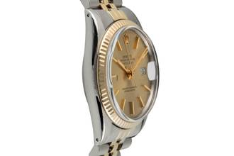 Thumbnail von Rolex Datejust 36 Oyster Perpetual Stahl / Gold Automatik Ref 16013 Klassiker