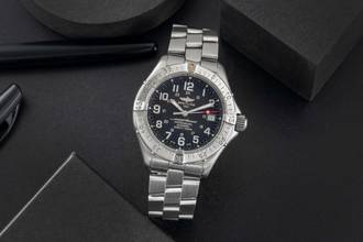 Thumbnail von Breitling Superocean 5000ft Edelstahl Automatik Herrenuhr Ref. A17345