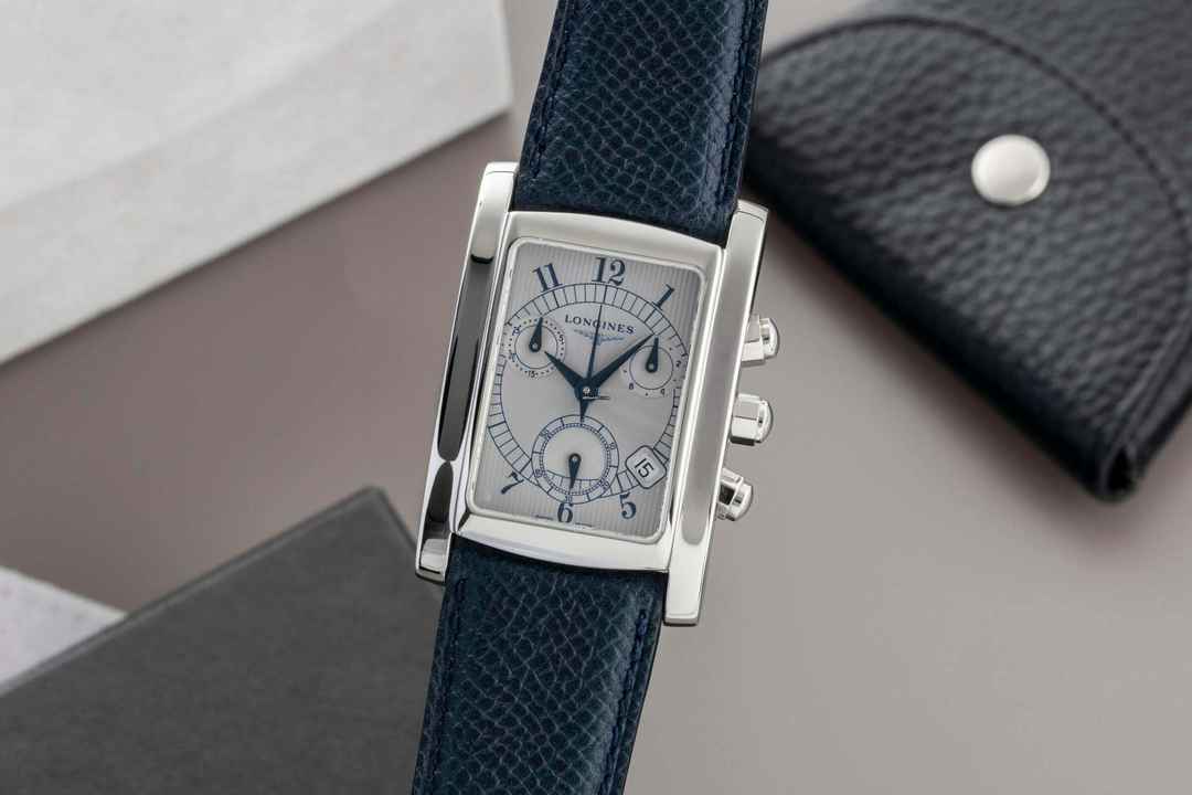  Longines DolceVita Dolce Vita Chronograph Edelstahl Ref. L5.656.4.73.2 Klassiker B&P 2000 