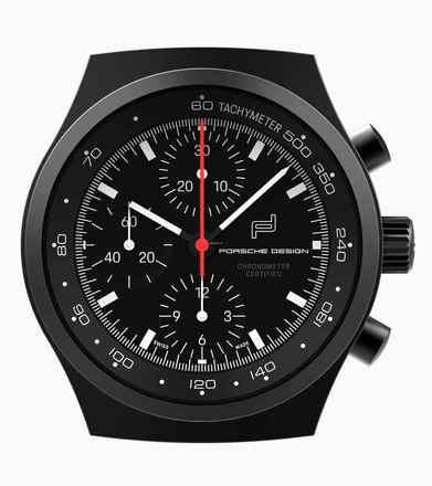  Porsche Design Chronograph 1 All Black Wall Clock Chronograph 1 All Black Wall Clock 