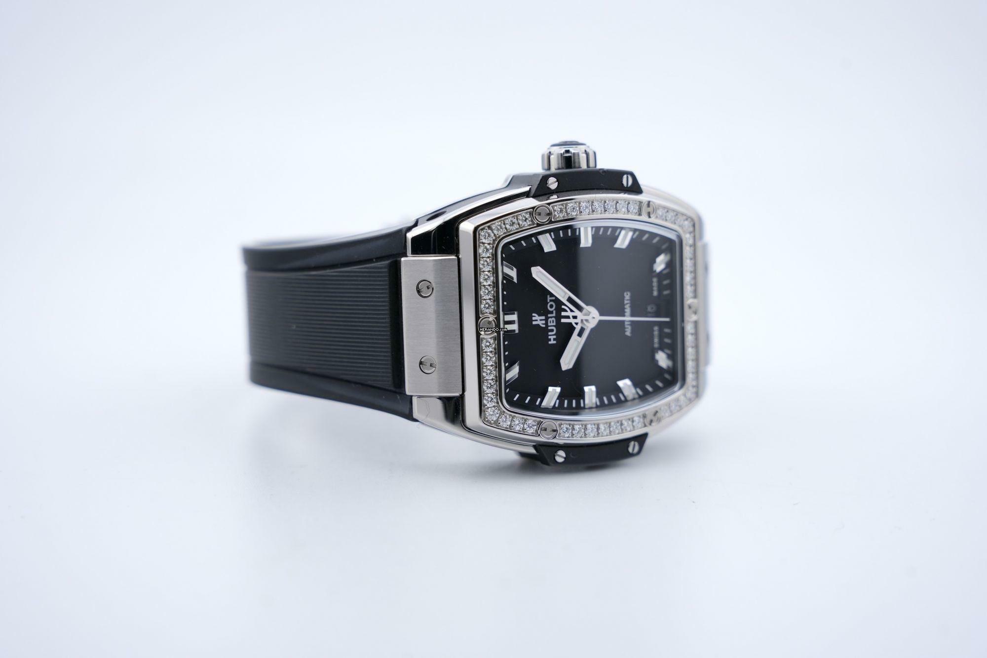 Thumbnail von Hublot Spirit of Big Bang Titanium - Factory Diamond Bezel - 24 Months Warranty 665.NX.1170.RX.1204 2021