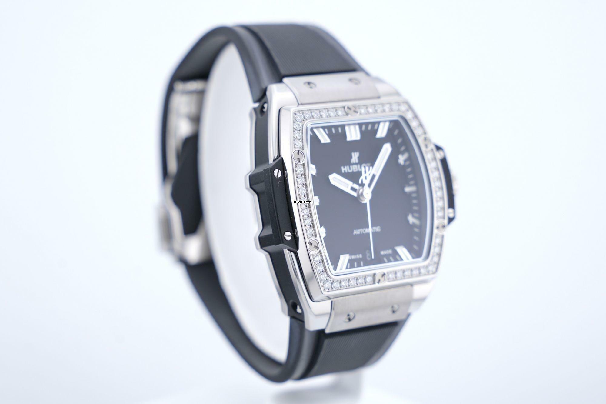 Thumbnail von Hublot Spirit of Big Bang Titanium - Factory Diamond Bezel - 24 Months Warranty 665.NX.1170.RX.1204 2021