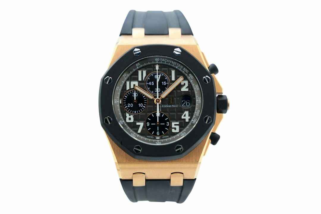  Audemars Piguet Royal Oak Offshore Chronograph 42mm - Chronograph - Rose Gold - Rubber Bezel - 26178OK.OO.D002CA.01 2013 