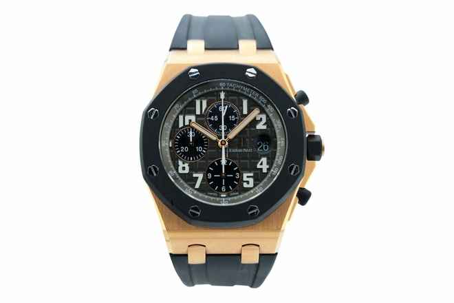  Audemars Piguet Royal Oak Offshore Chronograph 42mm - Chronograph - Rose Gold - Rubber Bezel - 26178OK.OO.D002CA.01 2013 