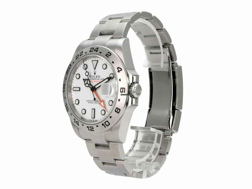  Rolex Explorer II 42 Edelstahl Ref. 226570 Zifferblatt Weiß 