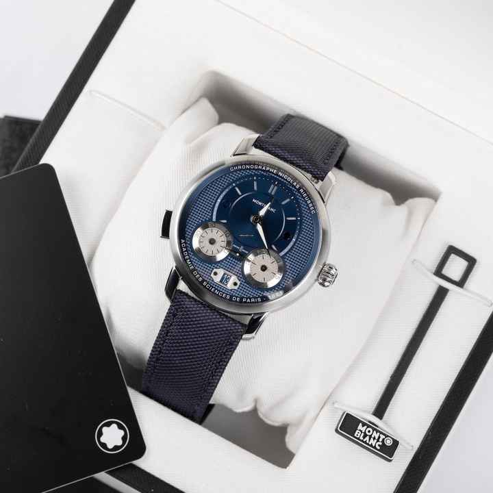  Montblanc Nicolas Rieussec Star Legacy Nicolas Rieussec Chronograph New 