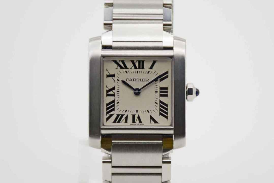  Cartier Tank Française WSTA0005 Fullset mit Cartier Garantie bis 2031 
