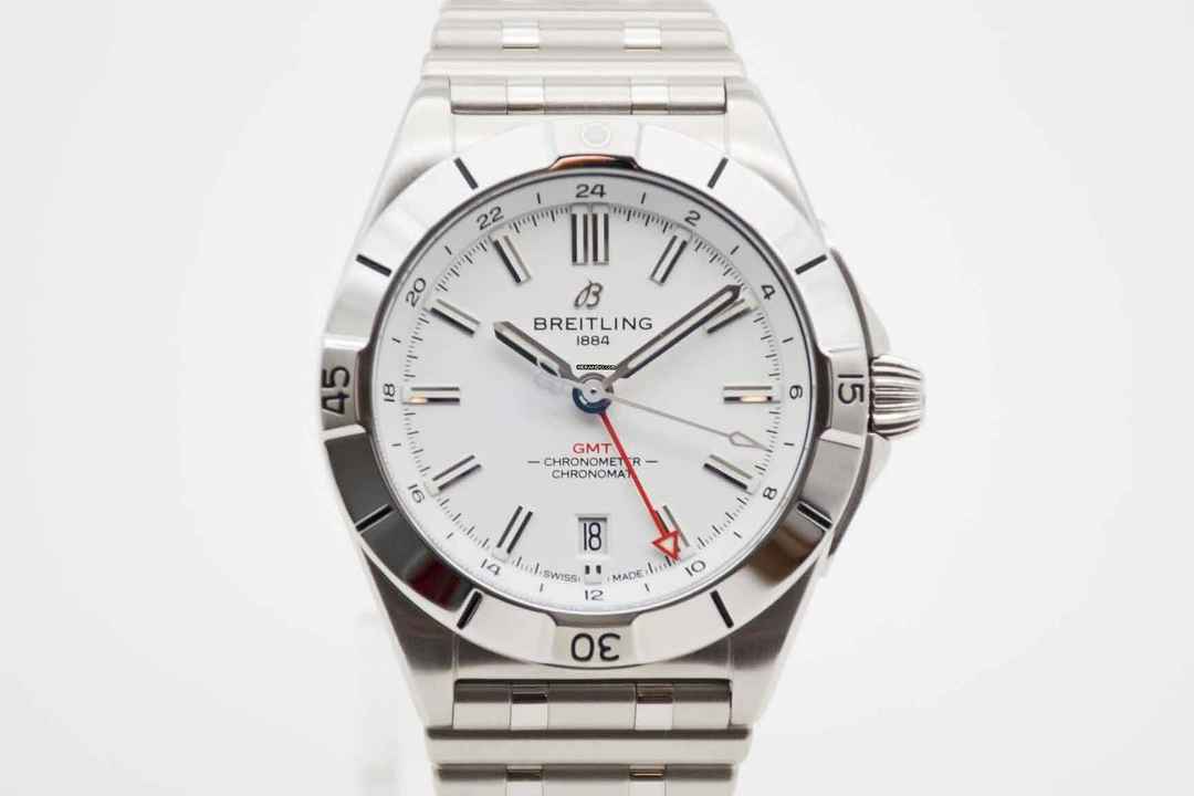  Breitling Chronomat GMT LC100 Fullset A32398 mit Erstkaufrechnung 