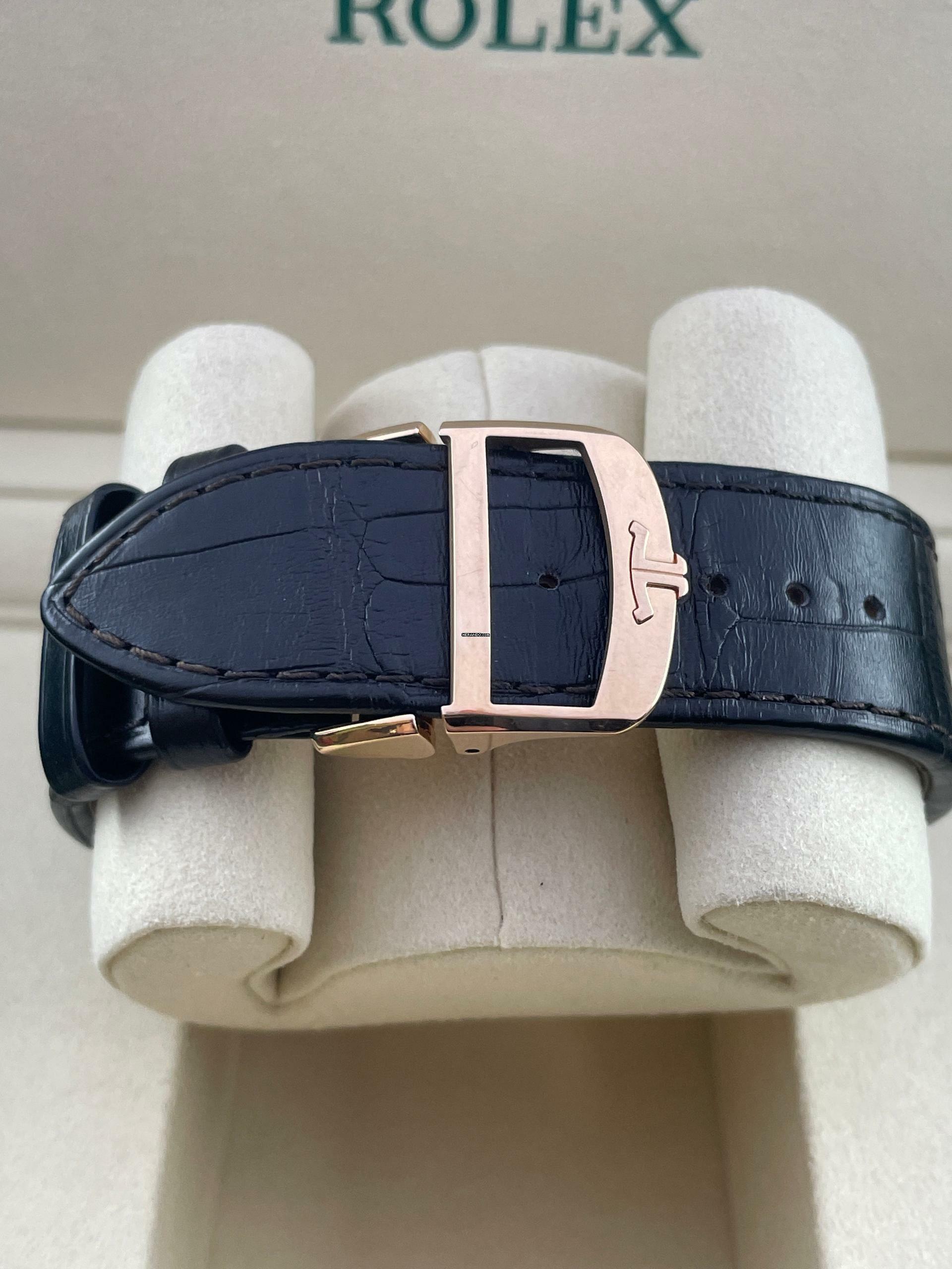 Thumbnail von Jaeger-LeCoultre Reverso Tribute Calendar TOP CONDITION MOONPHASE ROSEGOLD with box and certificate