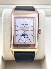 Thumbnail von Jaeger-LeCoultre Reverso Tribute Calendar TOP CONDITION MOONPHASE ROSEGOLD with box and certificate